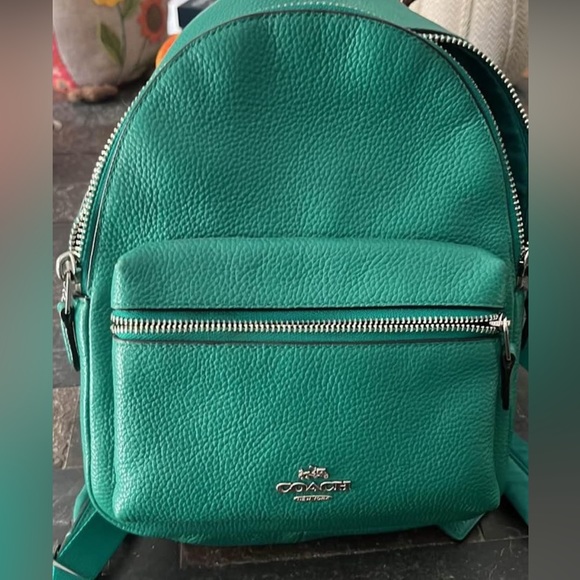 Coach Bags Coach Mini Charlie Backpack In Pebble Leather Poshmark
